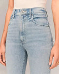 Bequeme Schlaghose mit hoher Taille für Damen – Rosalie