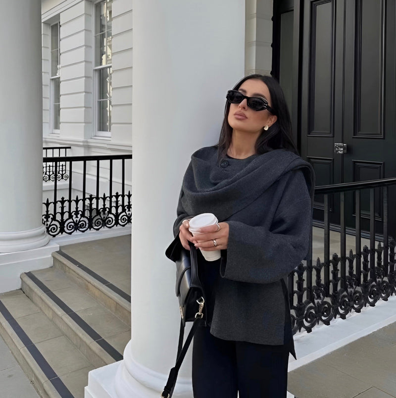 Warm, stilvoll & gemütlich – Ella Winterponcho