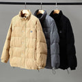 Hochwertige Cord-Pufferjacke für Herren – Rainer
