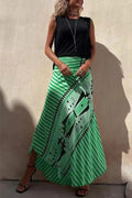 Eleganter langer Damenrock mit hohem Bund – Leonore