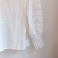 Elegante Spitzenbluse mit Puffärmeln für Damen – Sophie