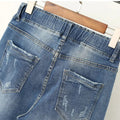 Baggy Jeans High Waist Plus Size Damen – Lena