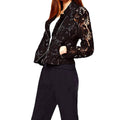 Elegante Damenjacke mit Spitze – Seraphina