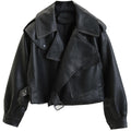Elegante Damen Lederjacke mit taillierter Passform – Mila