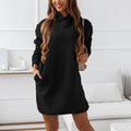Kapuzenpullover Kleid warm & bequem für Herbst/Winter – Lisa