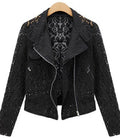 Elegante Damenjacke mit Spitze – Seraphina