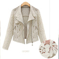 Elegante Damenjacke mit Spitze – Seraphina