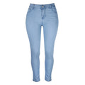 Stretch-Skinny-Jeans in Übergröße mit hoher Taille – Lena