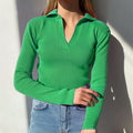 Pullover mit Kragen für Damen – Julia