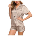 Satin-Pyjama Damen Luxuriös und Bequem – Valentina