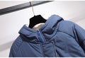Warme Winterjacke in Übergröße mit Kapuze – Elina