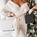 Elegantes und gemütliches Strickkleid für Damen – Helena