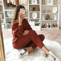 Bequemes Set mit Pullover & Hose für Damen – Elina