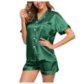 Satin-Pyjama Damen Luxuriös und Bequem – Valentina