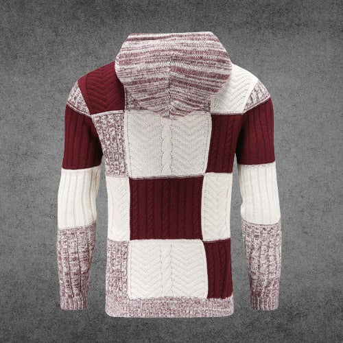 Woll-Kapuzenpullover für Herren – Bequemer Streetstyle - Aksel