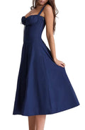 Sommerkleid Luftig Elegant Lässig Verspielt Damen – Larina