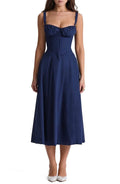 Sommerkleid Luftig Elegant Lässig Verspielt Damen – Larina
