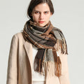 Kaschmir Strickschal Winter Warm & Weich – Lena