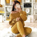 Bequemes Set mit Pullover & Hose für Damen – Elina