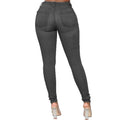 Stretch-Skinny-Jeans in Übergröße mit hoher Taille – Lena