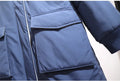 Warme Winterjacke in Übergröße mit Kapuze – Elina