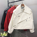 Elegante Damen Lederjacke mit taillierter Passform – Mila