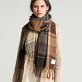 Kaschmir Strickschal Winter Warm & Weich – Lena