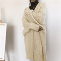 Kuschelige Strickjacke aus Wolle – Lina