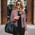 Modische Wildlederjacke für Damen – Emilia