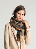 Kaschmir Strickschal Winter Warm & Weich – Lena
