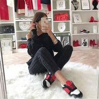 Bequemes Set mit Pullover & Hose für Damen – Elina