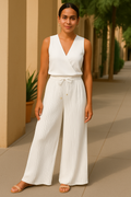 Plissee Hose Damen Elegant Leicht Atmungsaktiv Sommer – Yvonne