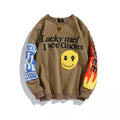 Bequemer Damenpullover mit Print – Harper