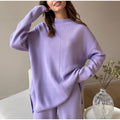 Warmer Hausanzug mit Rollkragen für Damen – Dagmar