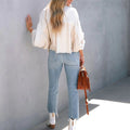 Trendige Damenjacke mit Puffärmeln – Livia