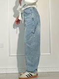 Damen Glitzer Jeans Mit Komfort Passform – Gertrud