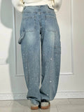 Damen Glitzer Jeans Mit Komfort Passform – Gertrud