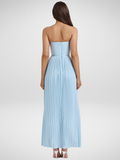 Fließendes Maxikleid Elegant Sommer Hochzeit – Amélie
