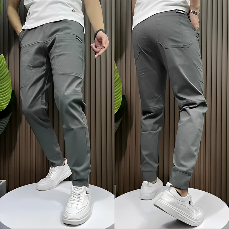 Bequeme Herren-Cargo-Hose mit Stretch & Taschen – Simon