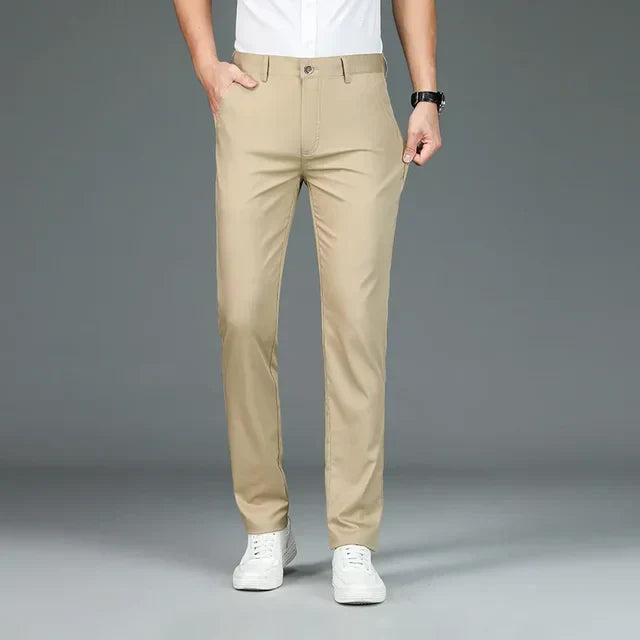 Gerade geschnittene Herren-Hose für Business & Anlässe – Erik