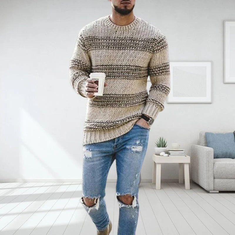 Herren-Strickpullover für stilvolle Wärme & Komfort – Daniel
