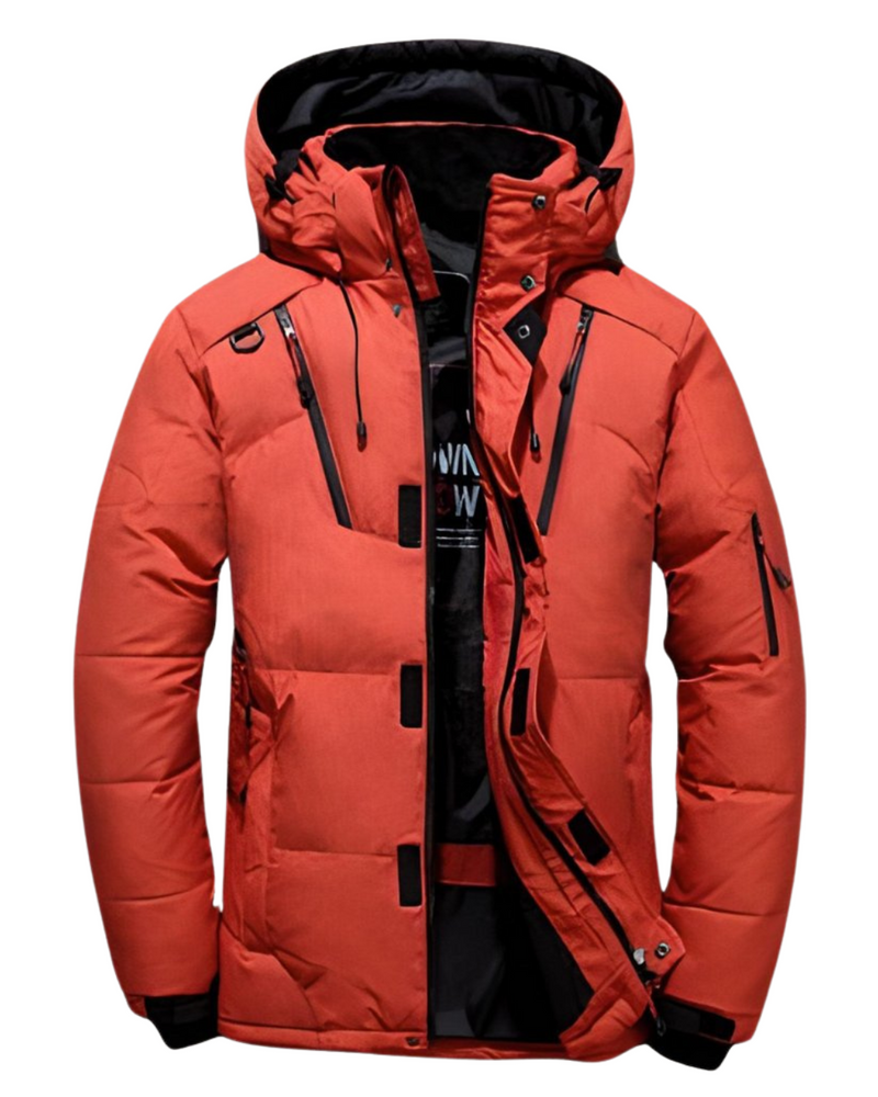 Warme Winterjacke für Männer, wasser- und winddicht – Alfons