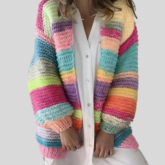 Femininer High-Stretch-Sweater für Damen – Lilian