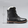 Herren Leder-Winterstiefel für winterliche Abenteuer – Leon