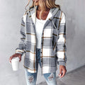 Warme Herbstjacke mit Kapuze für Damen – Liesel