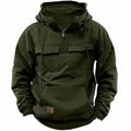 Warmer Winter-Hoodie mit Reißverschluss für Herren – Lutz