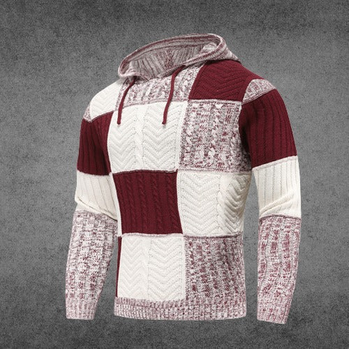 Woll-Kapuzenpullover für Herren – Bequemer Streetstyle - Aksel