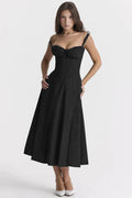 Sommerkleid Luftig Elegant Lässig Verspielt Damen – Larina