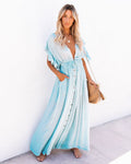 Luftiges Maxikleid mit Rüschen für Damen – Elina