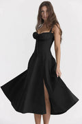 Sommerkleid Luftig Elegant Lässig Verspielt Damen – Larina